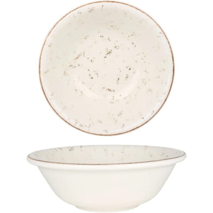Bonna Kommetje - Grain - Porselein - 16 cm (400cc) - set van 6