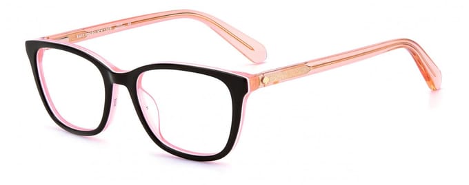 Kate Spade PIA Black pink 47/16/130 JUNIOR Brilmonturen