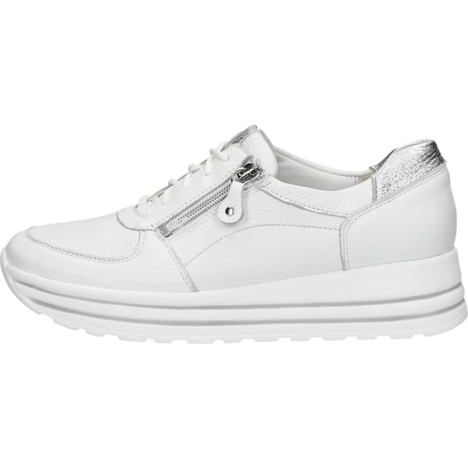 Waldläufer H-Lana Sneakers Laag - Wit - Maat 42