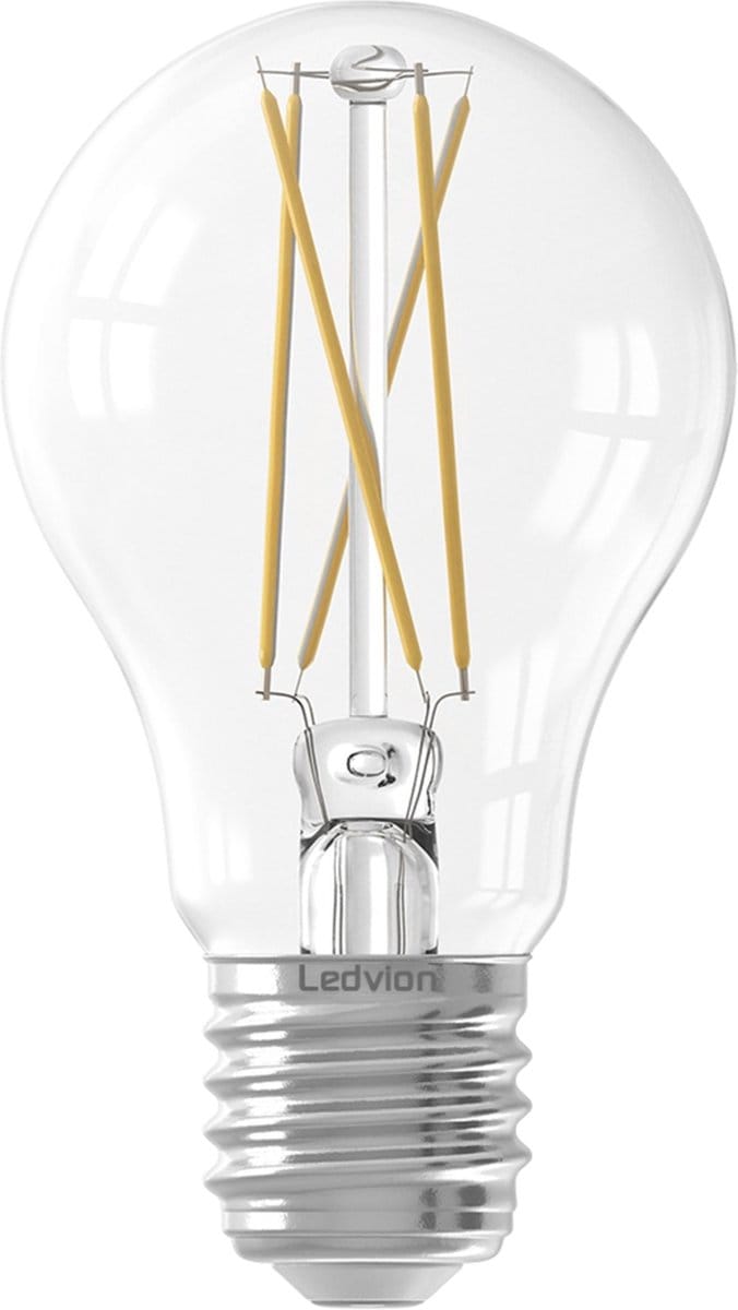 Ledvion - SMART CCT E27 LED Lamp Dimbaar - Helder 7W - Wifi - Plafonddlamp