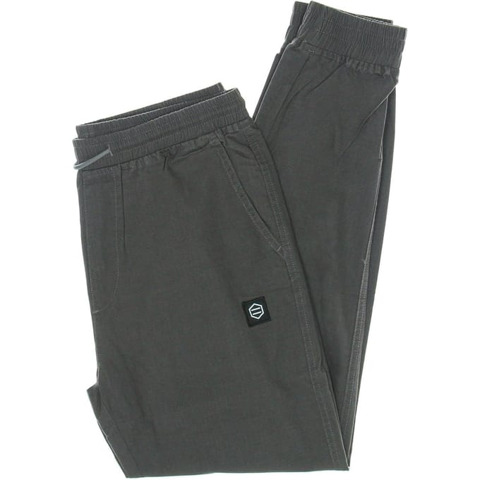 Heren lange jogger ripstop broek antraciet