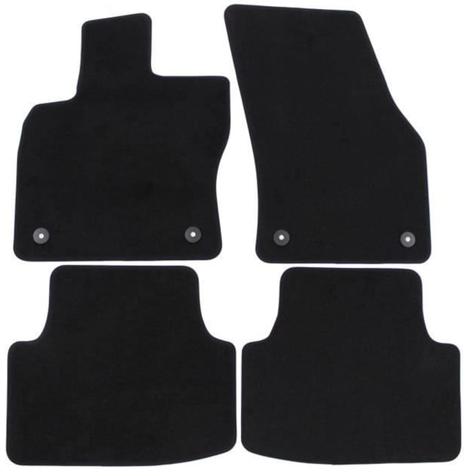 Vloermatten - Seat - Leon 3 - 2012-2020 - 4 stuks - Waterdicht velours - Antislip