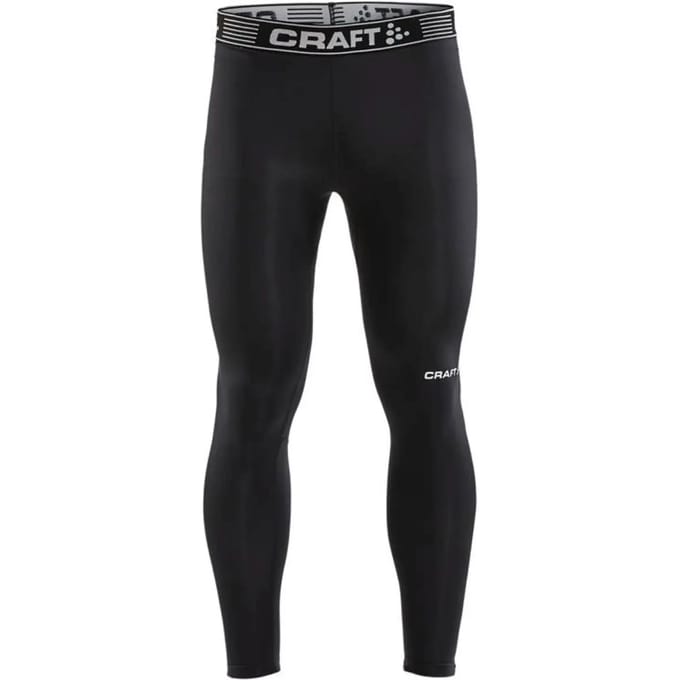 Craft Pro Control Compression Long Tight - Zwart | Maat: L