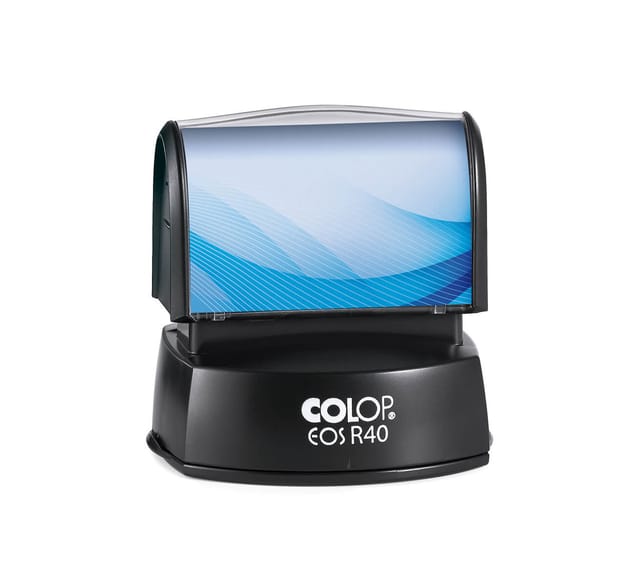 Tekststempel Colop EOS R 40 personaliseerbaar met stempelplaat