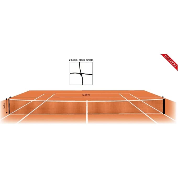 Tennisnet 2,5 mm MS Tremblay