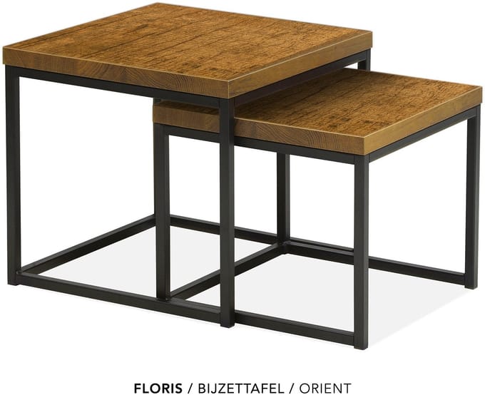 Maxfurn - Set vierkante salontafel | kleur: Orient