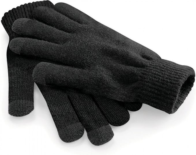 Beechfield Touchscreen Smart Gloves B490 - Black - S/M