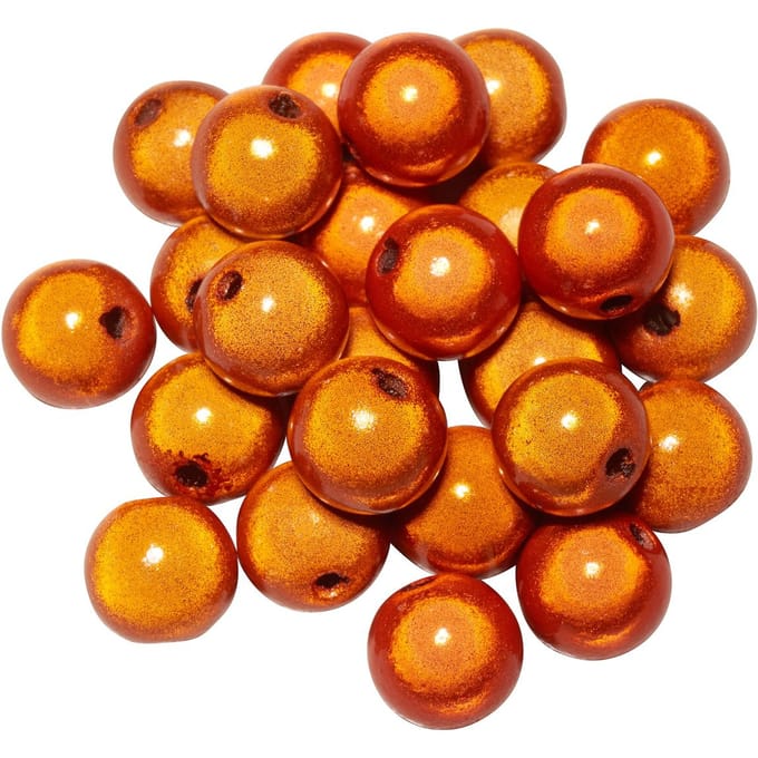 Miracle Beads, 8 mm - Oranje