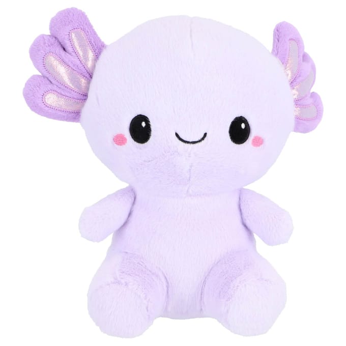Pluchiez pluche axolotl 30 cm 2 assorti