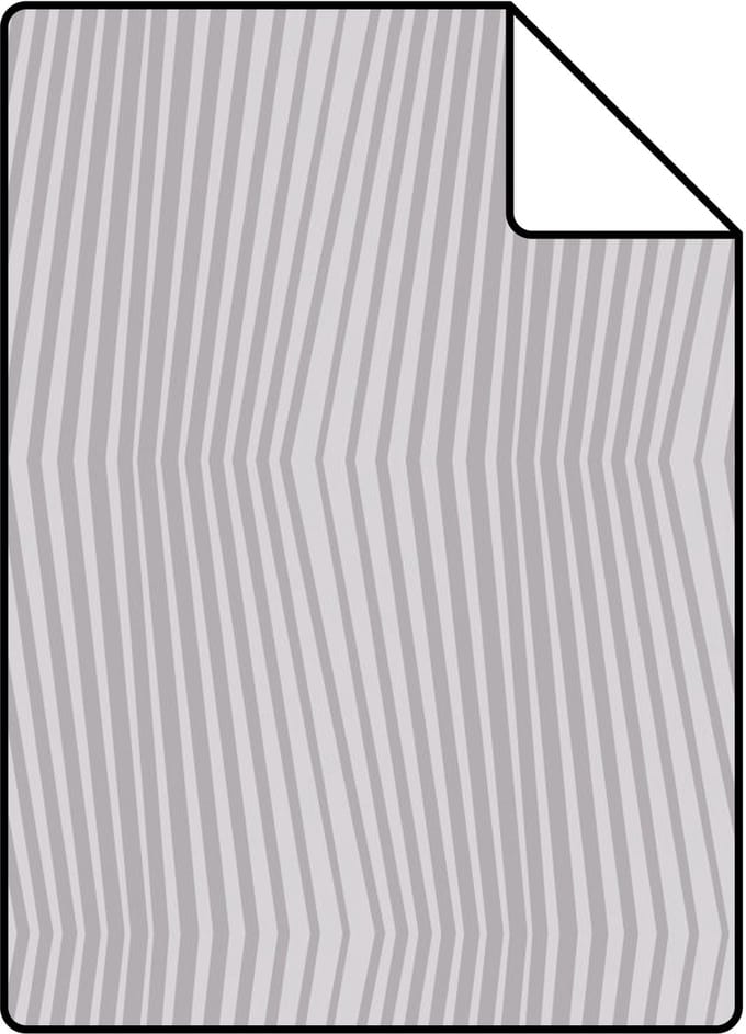 Proefstaal Origin Wallcoverings behang grafische print glanzend licht paarsgrijs - 26,5 x 21 cm - 347344-S