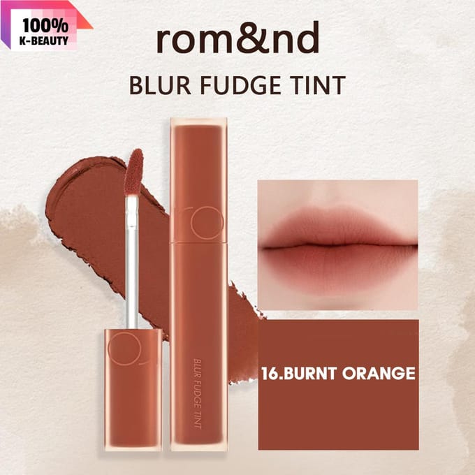 Rom&nd Romand BLUR FUDGE TINT,Fluweelmatte Lippen 5.0g/0.18oz (12 Kleuropties)