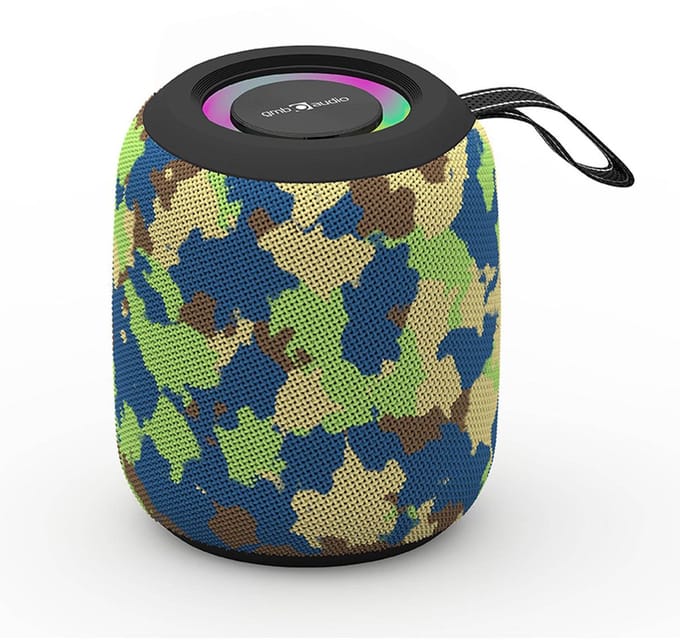 GMB-Audio Bluetooth Speaker LED Camouflage Draadloos