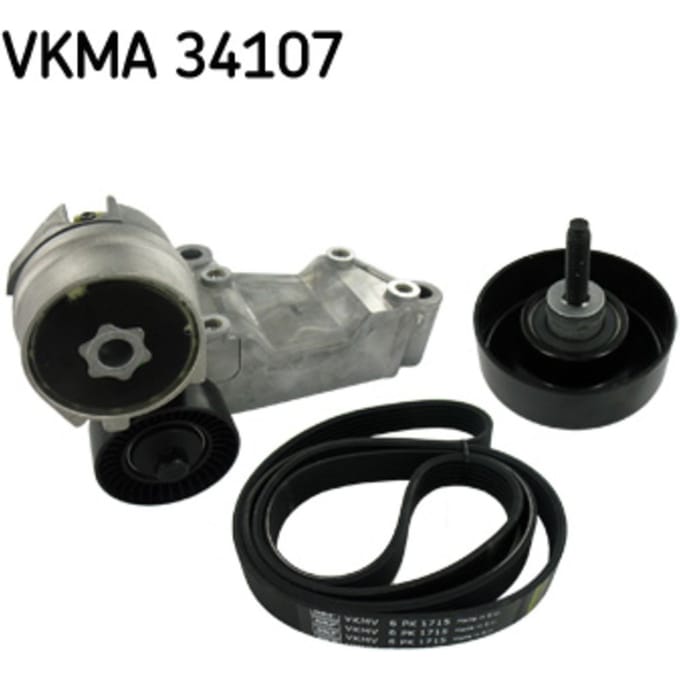 Poly V-riem set SKF VKMA 34107