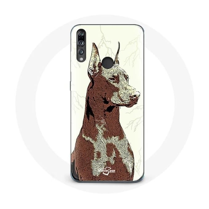 Coque pour Huawei p30 lite Doberman Race de chiens