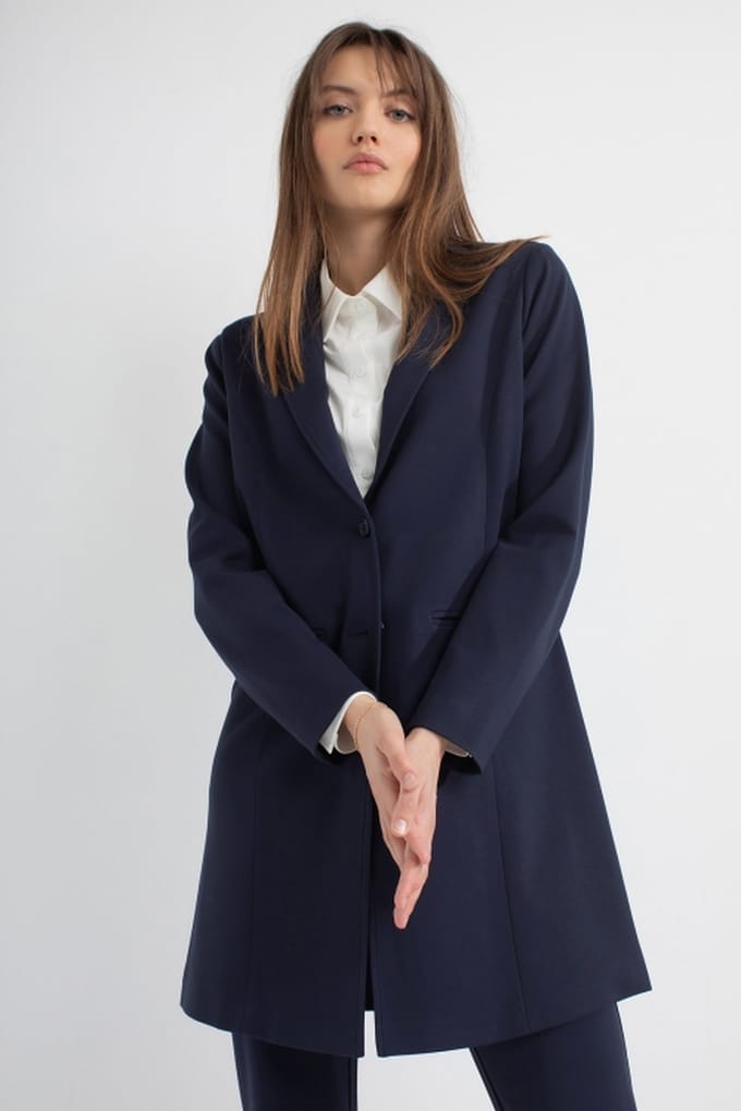 Josephine & Co Pixie Blazer Dark Navy Maat: 44 | Blazers Outlet | Dames | Blauw