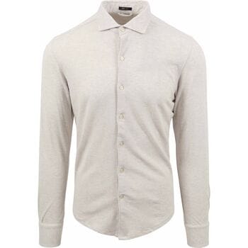 Dstrezzed Overhemd Kirk Ecru - Maat XXL - Heren - Overhemden Casual