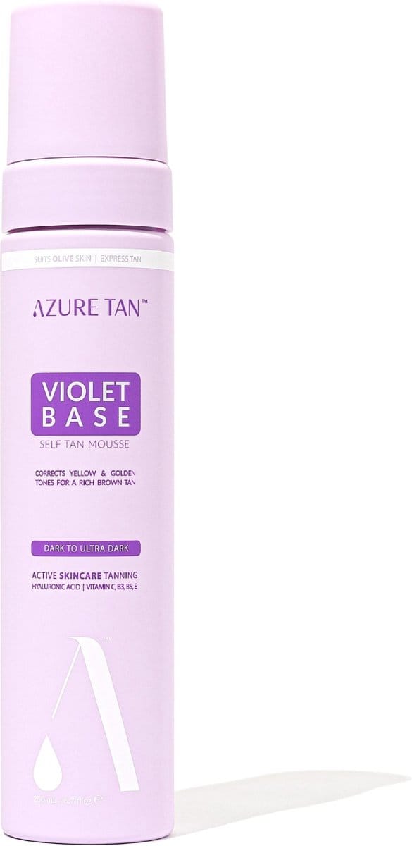 Self Tan Mousse VIOLET BASE - Dark To Ultra Dark 200ml