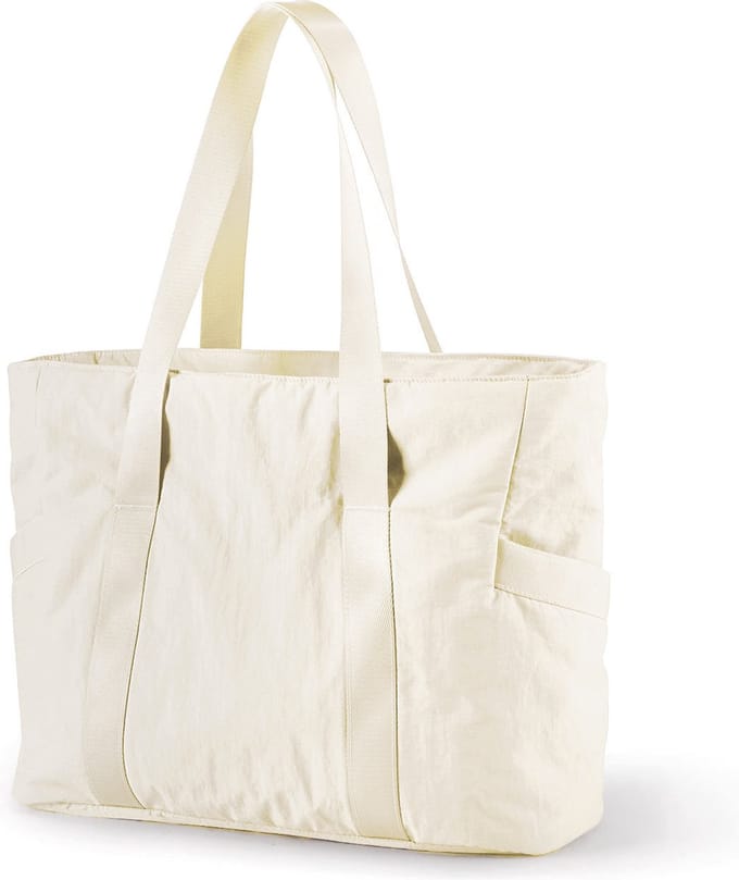 Dames Tas - Schoudertas - Shopper - Dames Handtassen - Handtas - beige - 39*31*15.5cm - Polyester