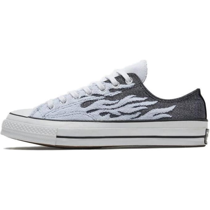 Converse Archive Flames Chuck 1970s Lage Top 'Zwart Grijs' 166713C 39 gray
