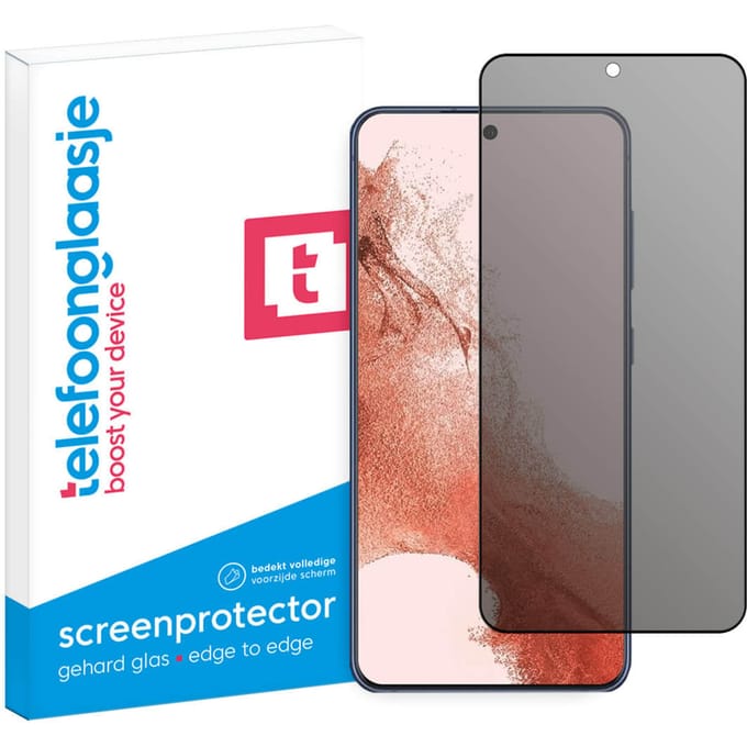 Samsung Galaxy S22 Plus screenprotector gehard glas Privacy
