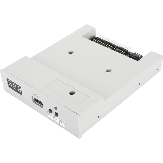 SFR1M TU100K Floppy Emulator Ondersteuning 1000 Partities USB Flash Drive Floppy Drive Emulator voor KORG white