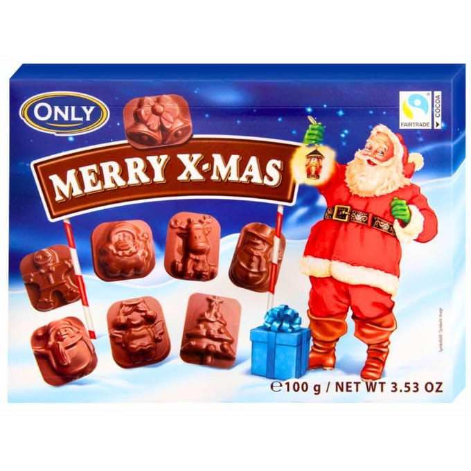 Alleen Melkchocolade Kerstman 100 g