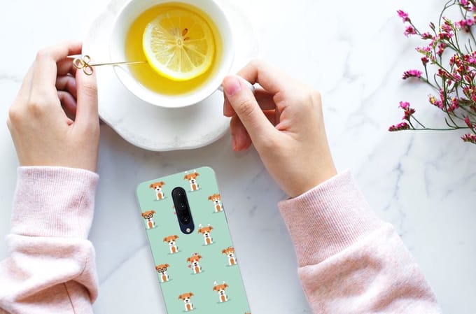 OnePlus 7 Pro TPU Hoesje Pups
