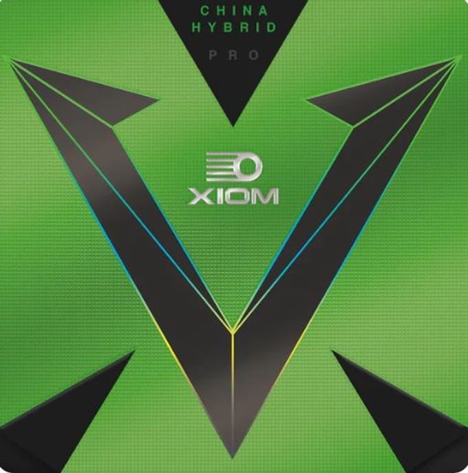 Xiom Vega Pro Hybrid - Rood - Max - Tafeltennis Rubbers