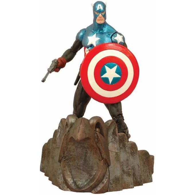 Beeldje Diamond Select Toys Marvel Select Captain America