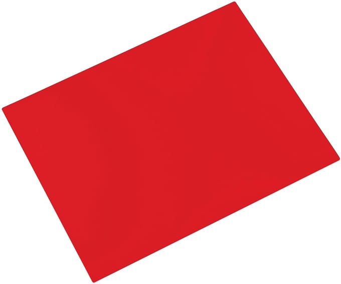 Läufer bureauonderlegger DURELLA 400 x 530 mm, klaproos rood