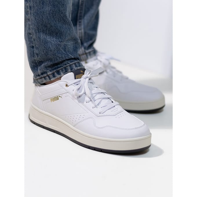 Puma Court Classic Sneakers - Heren - Wit