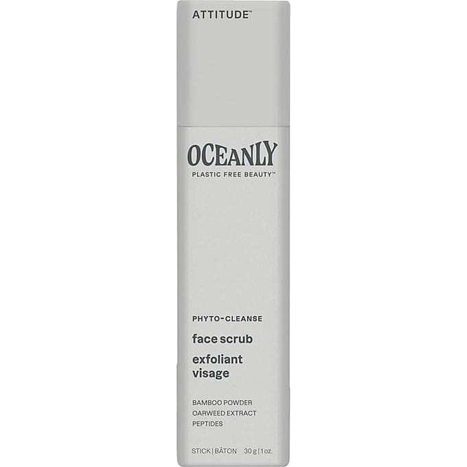 Attitude - Oceanly Face Scrub met Bamboo Poeder - 30gr