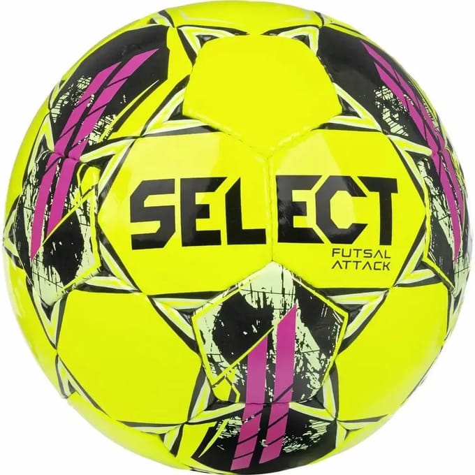 Select Futsal Attack V22 (Shiny) Voetbal - Geel | Maat: SZ. FUTSAL
