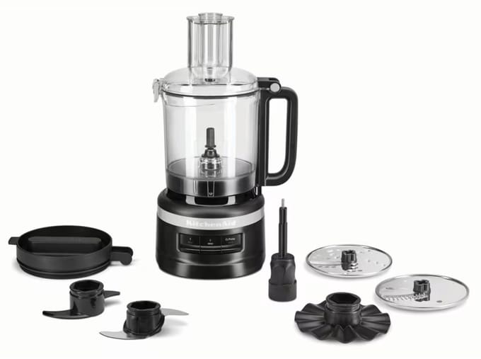 KitchenAid 5KFP0921EBM - Foodprocessor - Mat Zwart- 2.1 L - 250 W