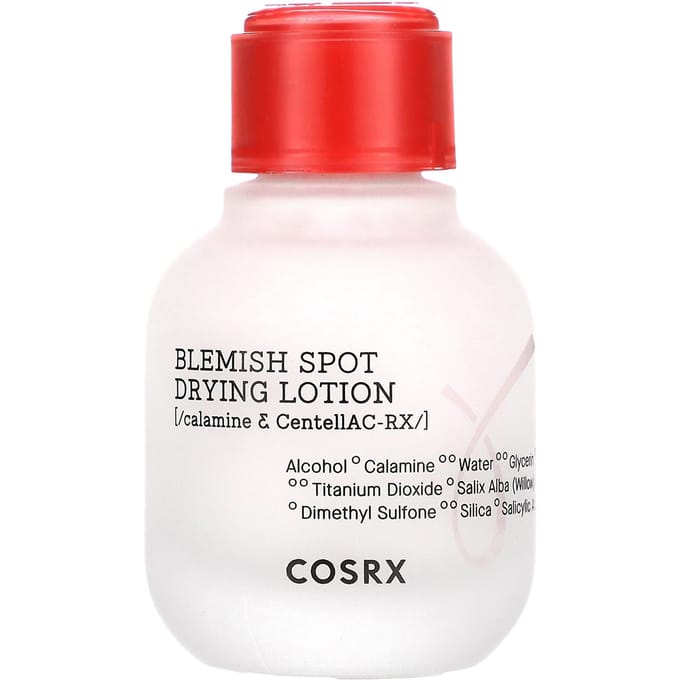 CosRx, AC Collection, Spot Treatment Lotion voor Puistjes & Herbruikbare Wattenstaafjes, 30 ml (30 ml) red