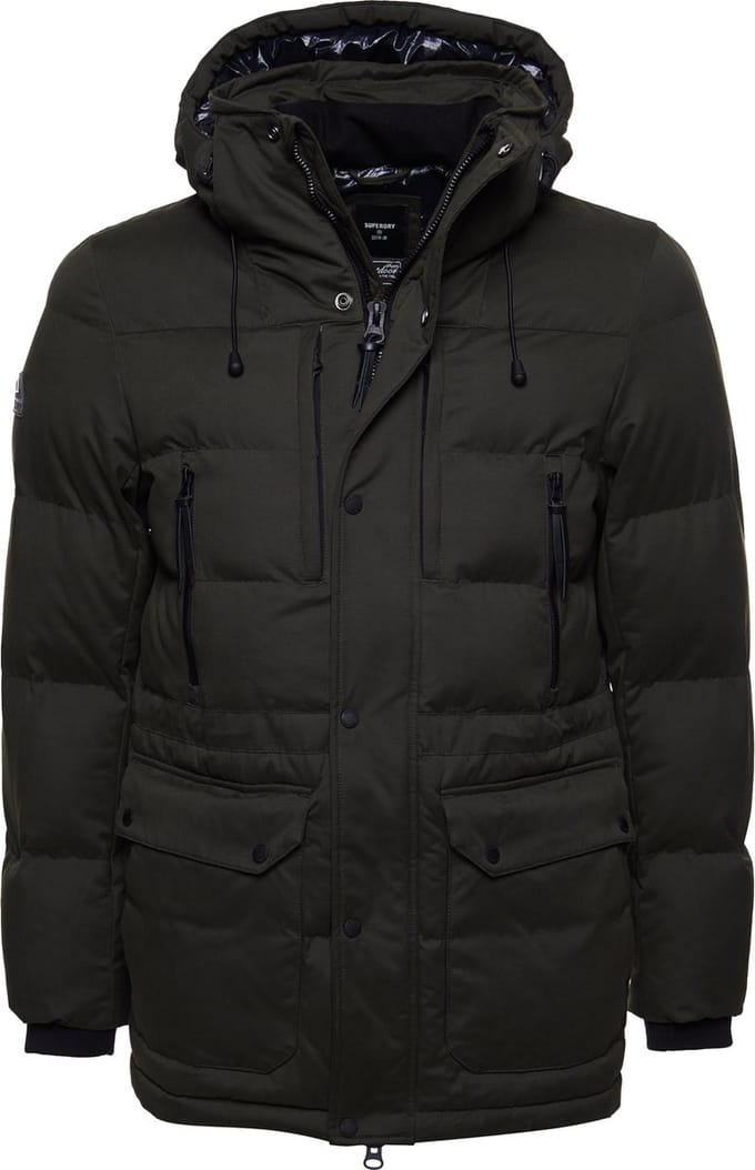 Superdry Microfibre Expedition Jasje Groen M Man