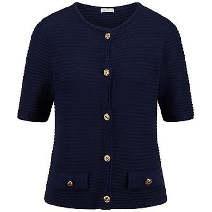 Vest korte mouwen Van St. Emile blauw