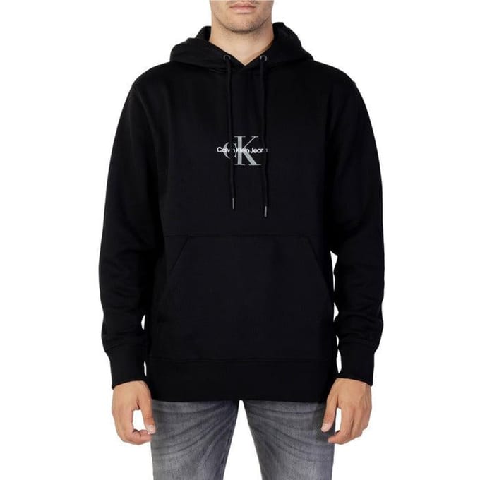 Calvin Klein Jeans Zwarte Heren Hoodie