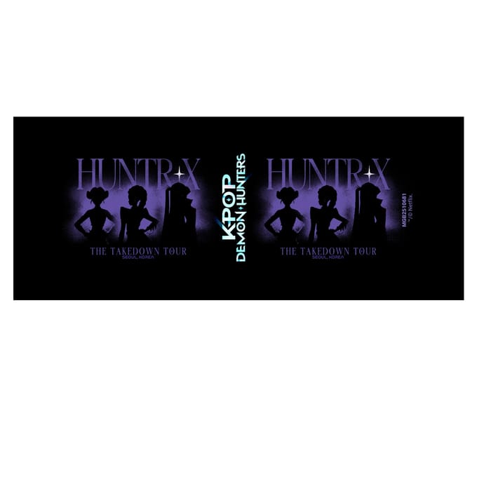 K-Pop Demon Hunters Huntrix Tour 325ml Mok (Zwart)