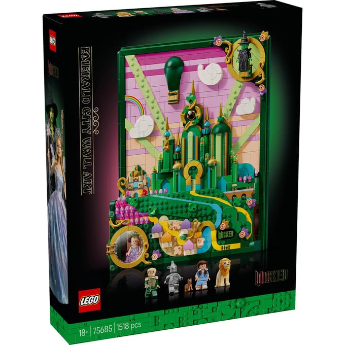 LEGO 75685 Wicked Emerald City muurkunsten Bouwsets