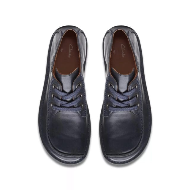 Clarks Funny Dream - dames veterschoen - Blauw - maat 35.5 (EU) 3 (UK)