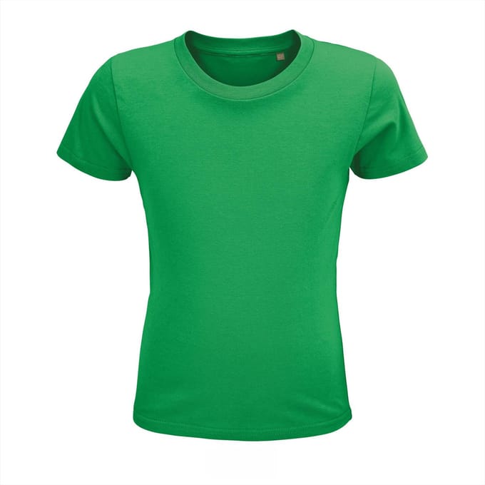 T-shirt kinderen - Kelly Green - 4 jaar