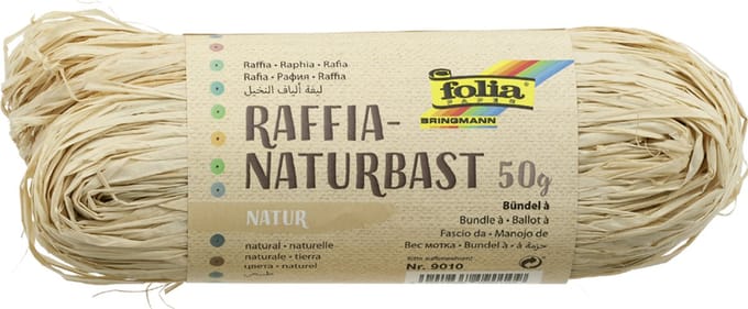 Folia raffia zwart