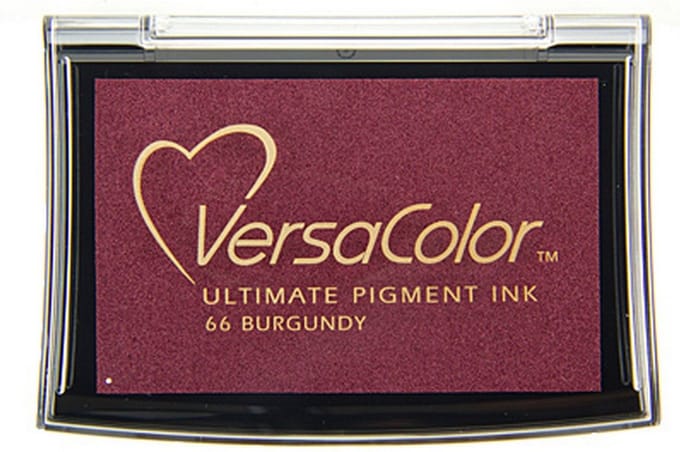 Stempelkussen Versacolor burgundy - Tsukineko