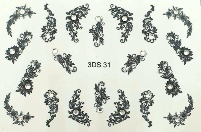 Korneliya RhineStone decal 3DS 32