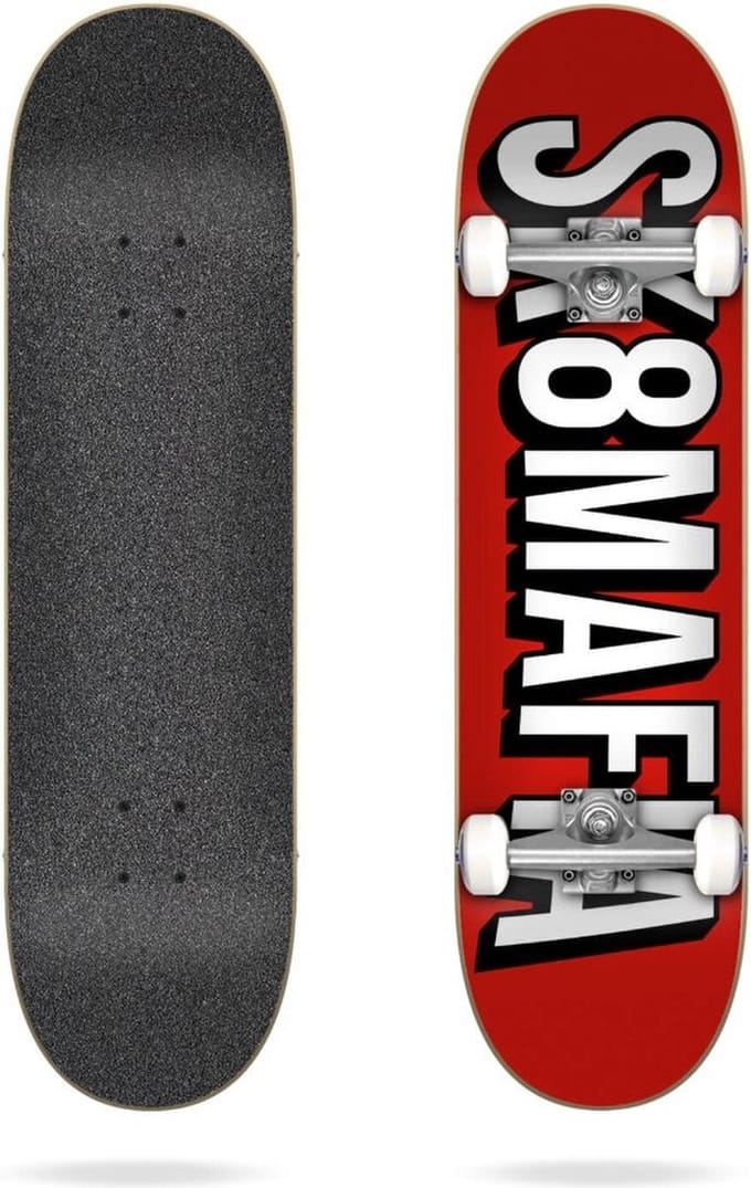 Sk8Mafia skateboard 7.75 Flix Red