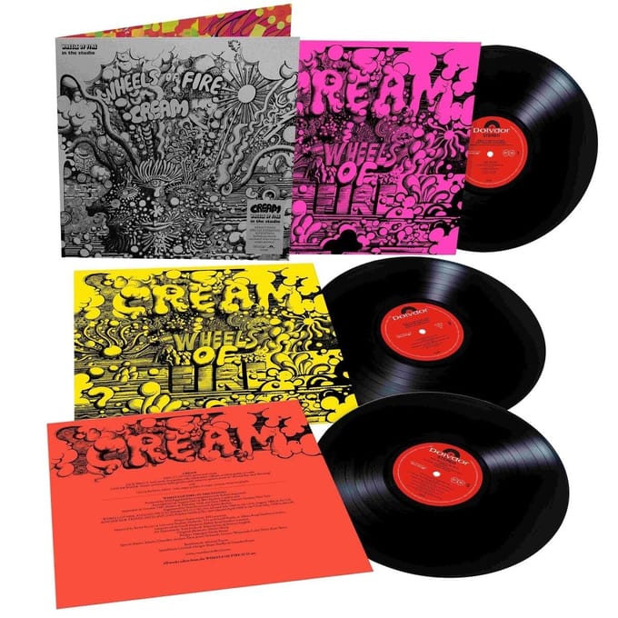 Cream LP - Wheels of Fire  - In the Studio - voor Geen - standaard