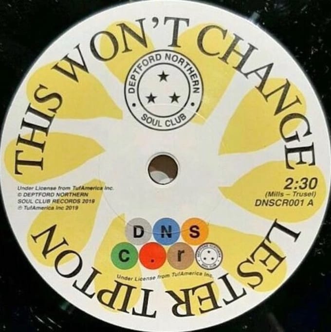 Lester Tipton, Edward Hamilton, The Arabians - This Won't Change / Baby Don't You Weep (7" Single)