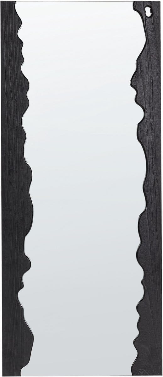 SAULLCET - Wandspiegel - Zwart - Hout