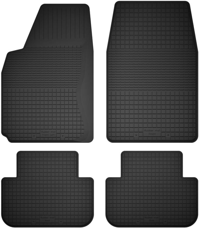 Wielganizator BasicProtect - Rubber Autodywanen - Jaguar S-Type X204 - 2002-2008 - 4-delig